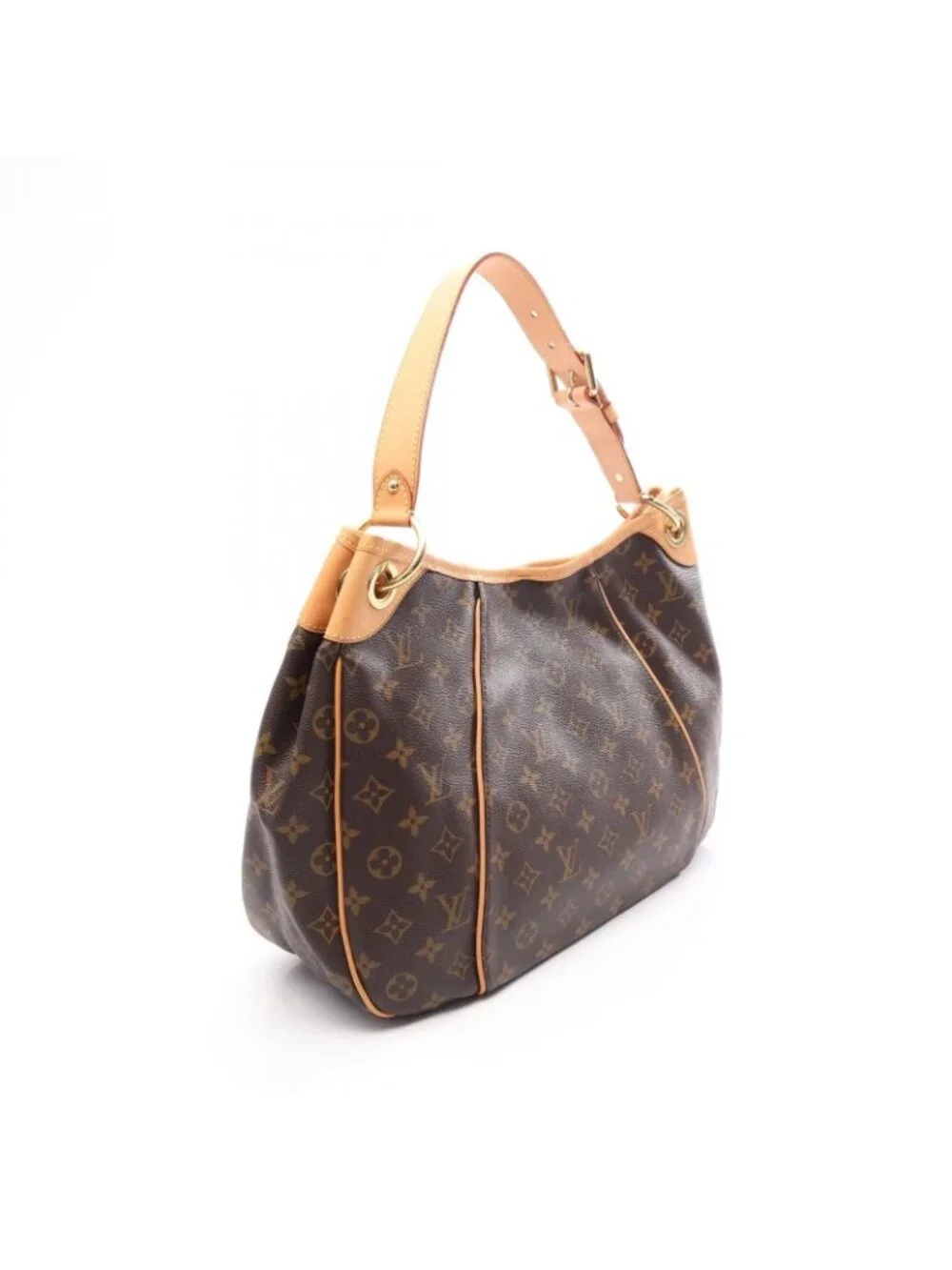 Louis Vuitton Shoulder Bag Galleria PM Canvas Leather